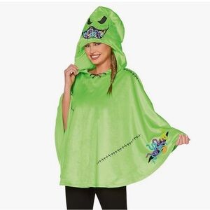 Spirit Green Hooded Poncho